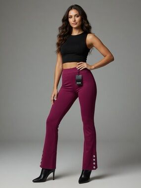 Kids Magenta Leggings